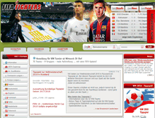 Tablet Screenshot of fifafighters.com